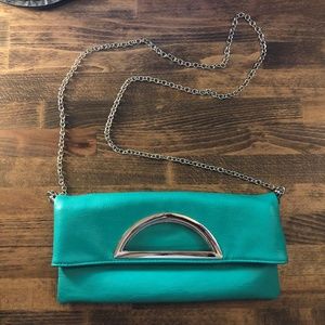 Charming Charlie Over the Moon clutch